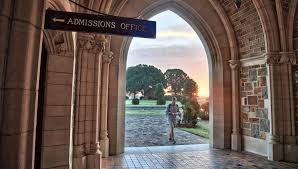 Admissions Door Sign