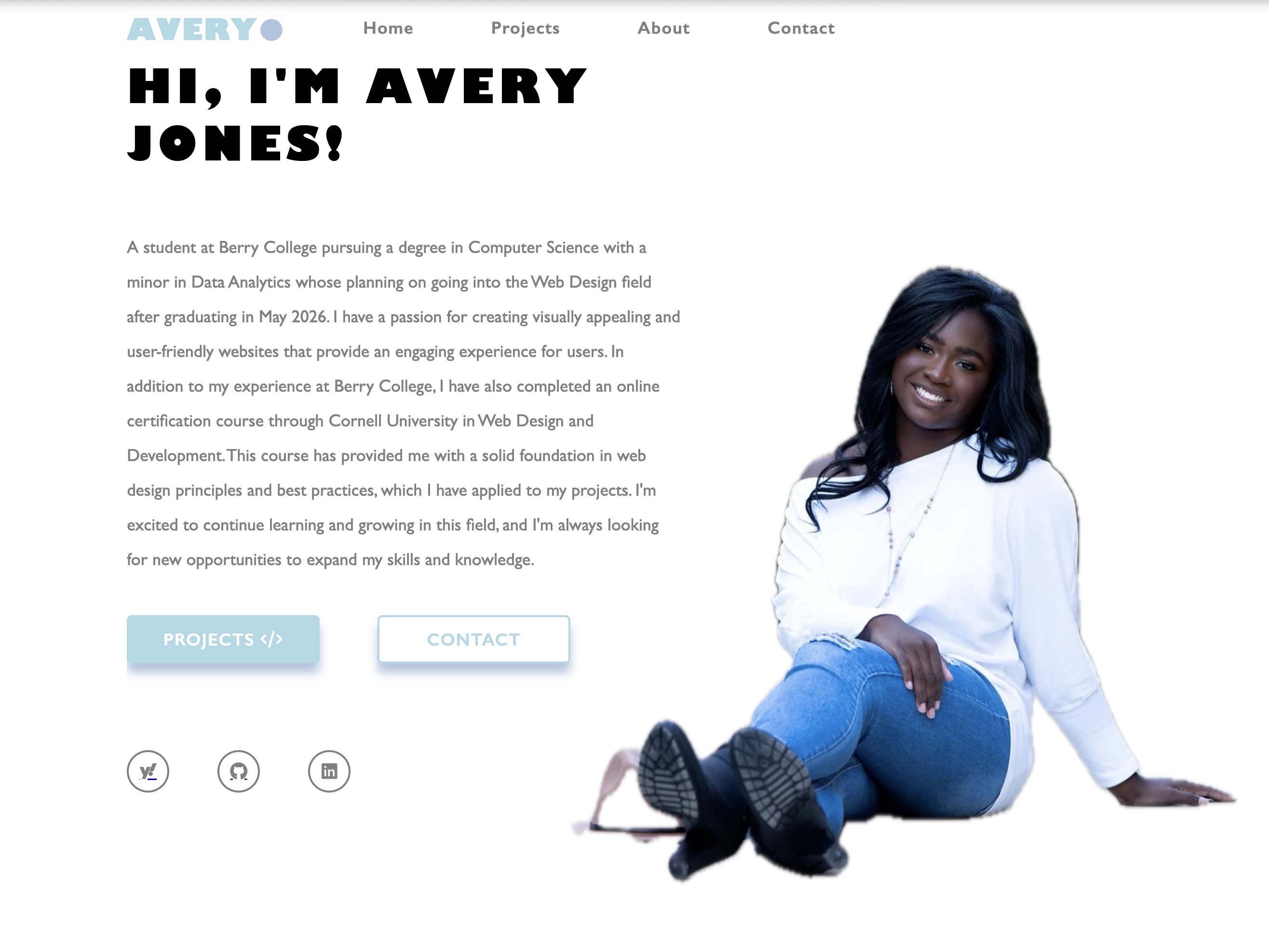 Profolio Website Screenshot