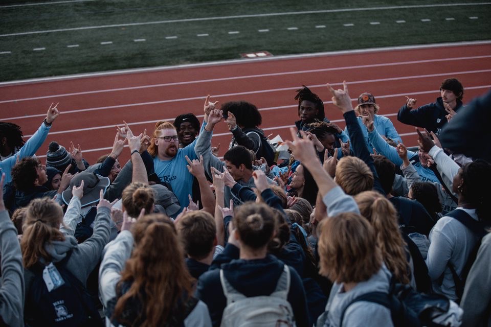 Track and Field Huddle